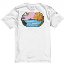 Camiseta Manga Corta Vissla Portal SS Blanca